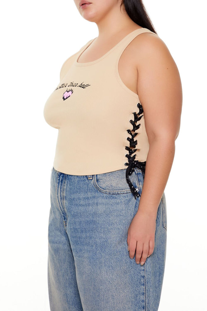 Plus Size Hotter Than Hell Tank Top
