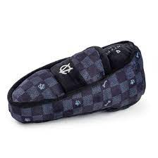 Black Checker Chewy Vuitton Loafer