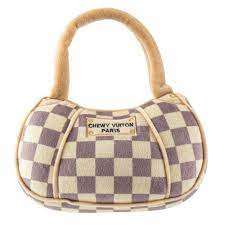Checker Chewy Vuitton Lg. Handbag