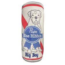 Pups Blue Ribbon Beer Can
