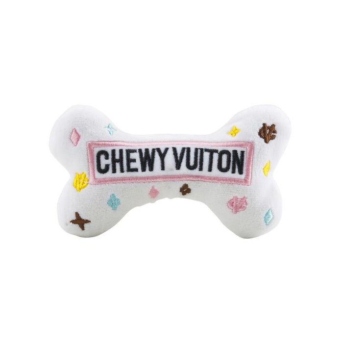 White Chewy Vuitton Lg. Bone