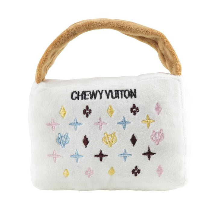 White Chewy Vuitton Sm. Purse