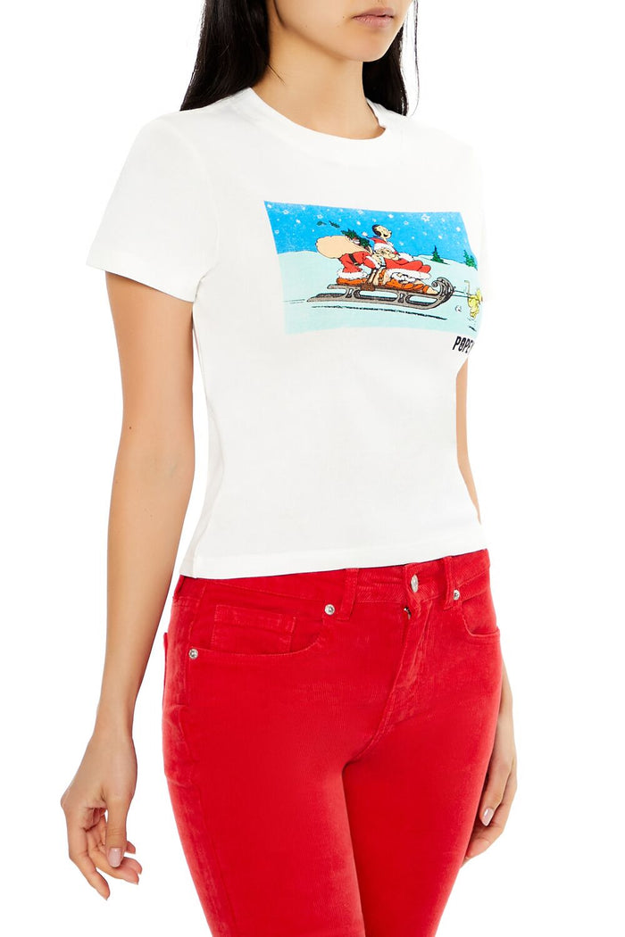 Popeye Christmas Graphic Baby Tee