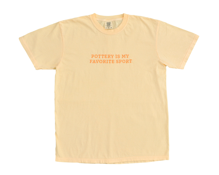 Pottery Is My Favorite Sport Shirt - Banana