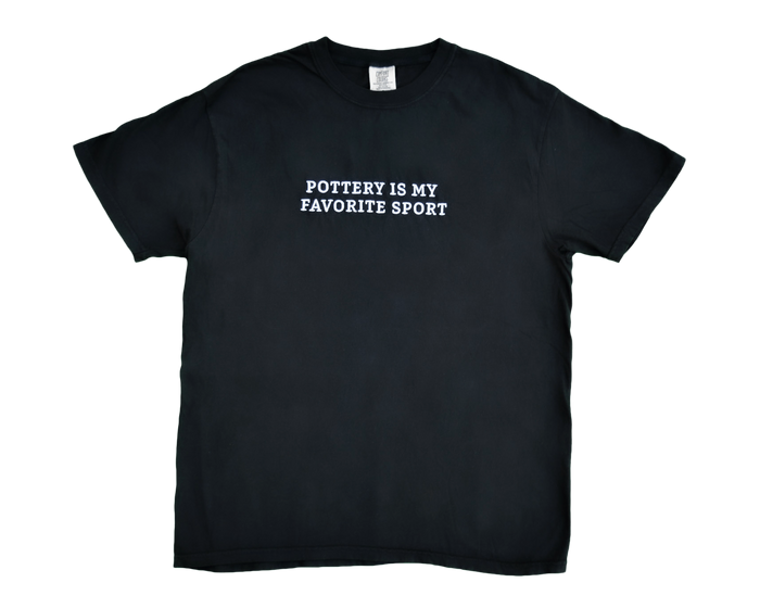Pottery Is My Favorite Sport Shirt - Black