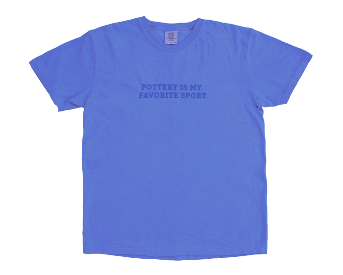 Pottery Is My Favorite Sport Shirt - Blueberry
