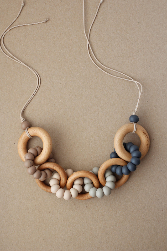 Baby Pram Garland - Kyle | Neutral littleCHEW