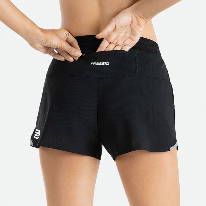 Pressio Women's Arahi Reflective 3'' Short
