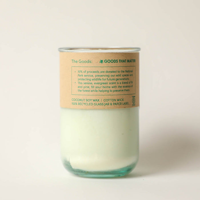Protect Candle - a light pine scented candle