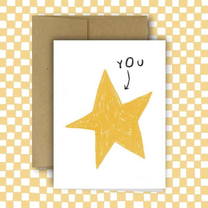 RANI BAN CO - YOU ARE A STAR Greeting Card