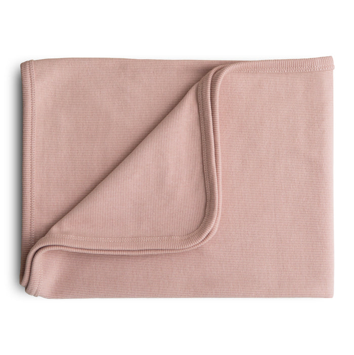 Baby Ribbed Baby Blanket Mushie