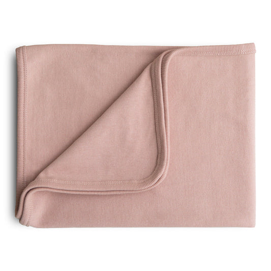 Baby Ribbed Baby Blanket Mushie
