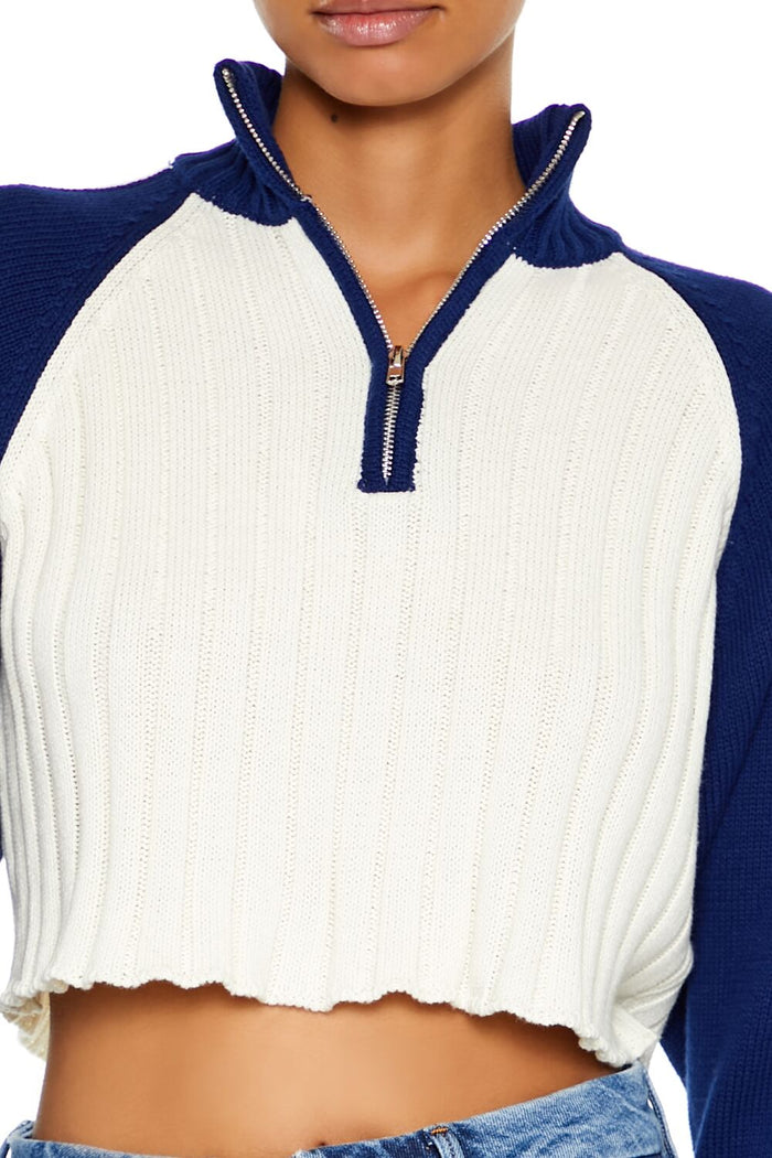Ribbed Colorblock Sweater