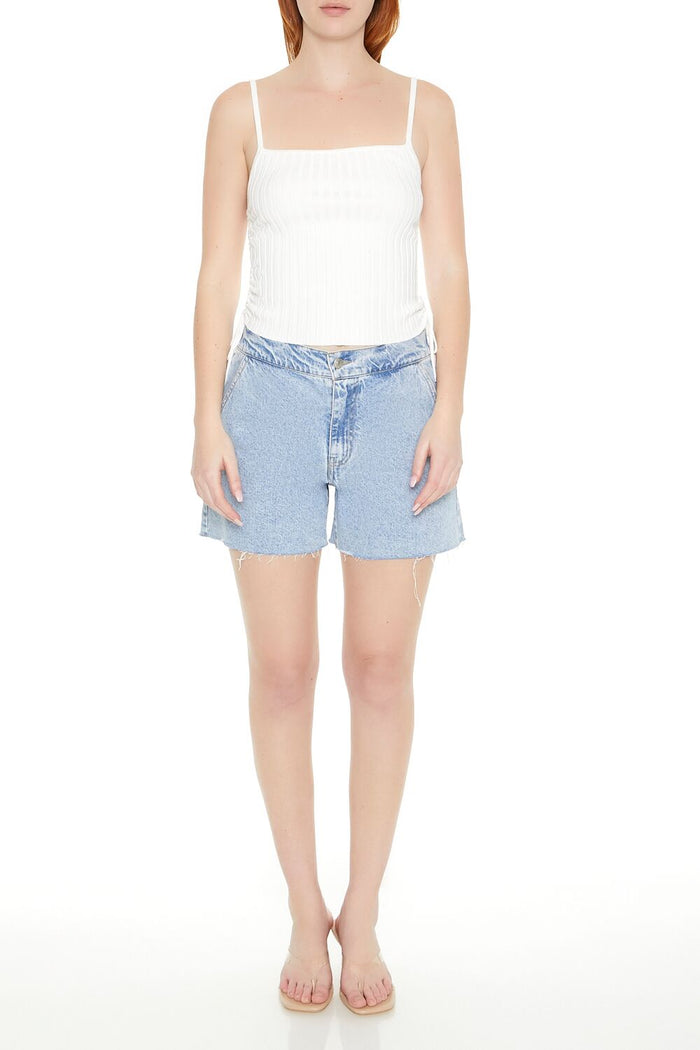 Ribbed Sweater-Knit Cami