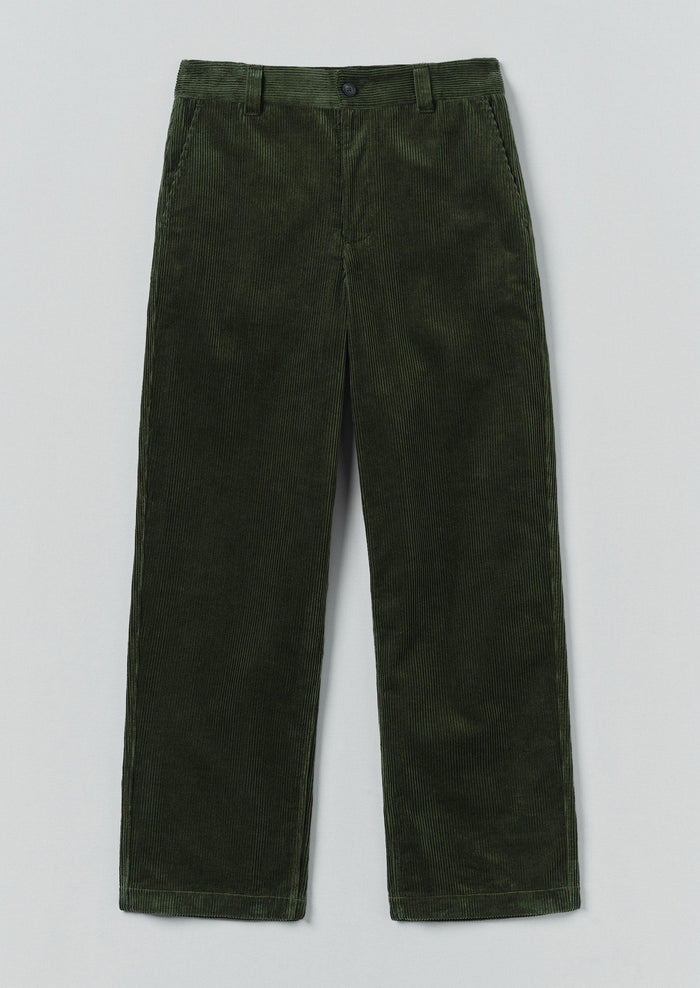 Rory Organic Cord Trousers | Pine