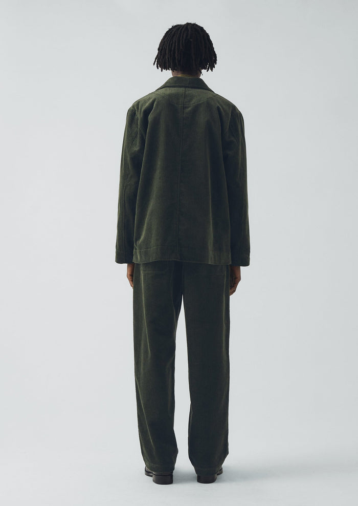 Rory Organic Cord Trousers | Pine