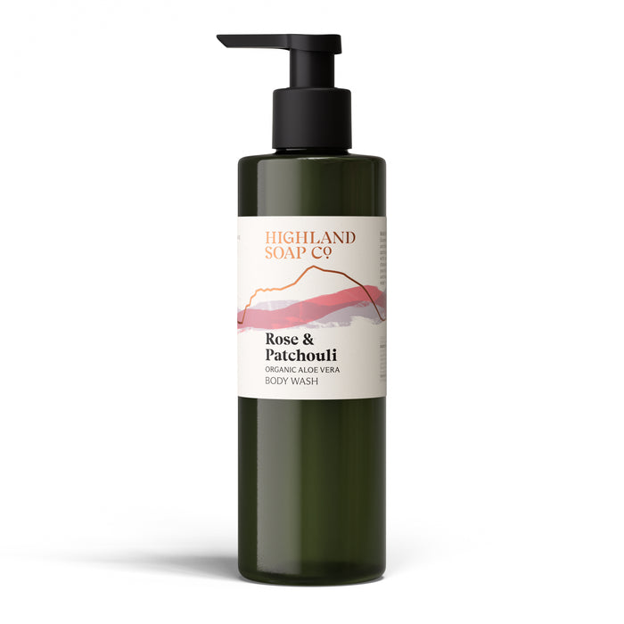 Rose & Patchouli Body Wash 250ml