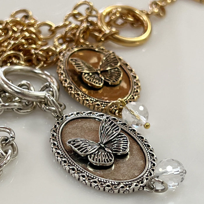 She Believed She Could Butterfly Choker Necklace