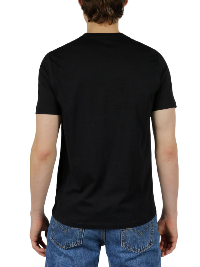 Short Sleeves Gold/Silver Metallic Monogram Tee