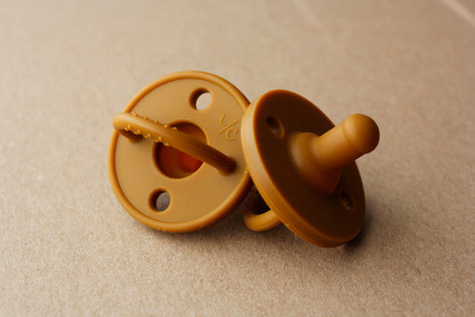 Baby Silicone Pacifier | Clay littleCHEW