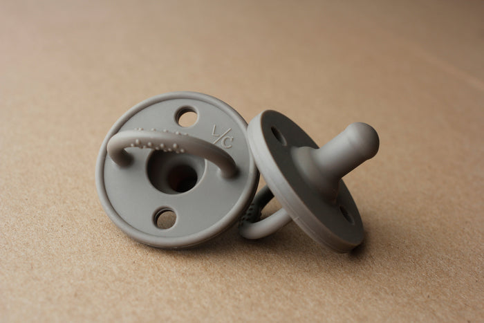 Baby Silicone Pacifier | Onyx littleCHEW