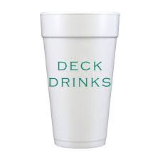 Sip Hip Hooray Foam Cups