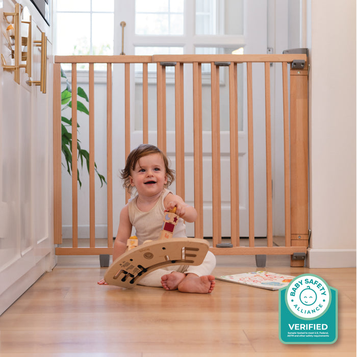 SizeWise™ Hardware Mounted Gate - Baby Delight