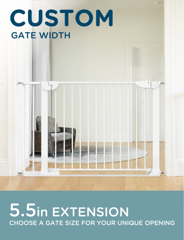 SizeWise™ Metal Pressure Mounted Extension - Baby Delight