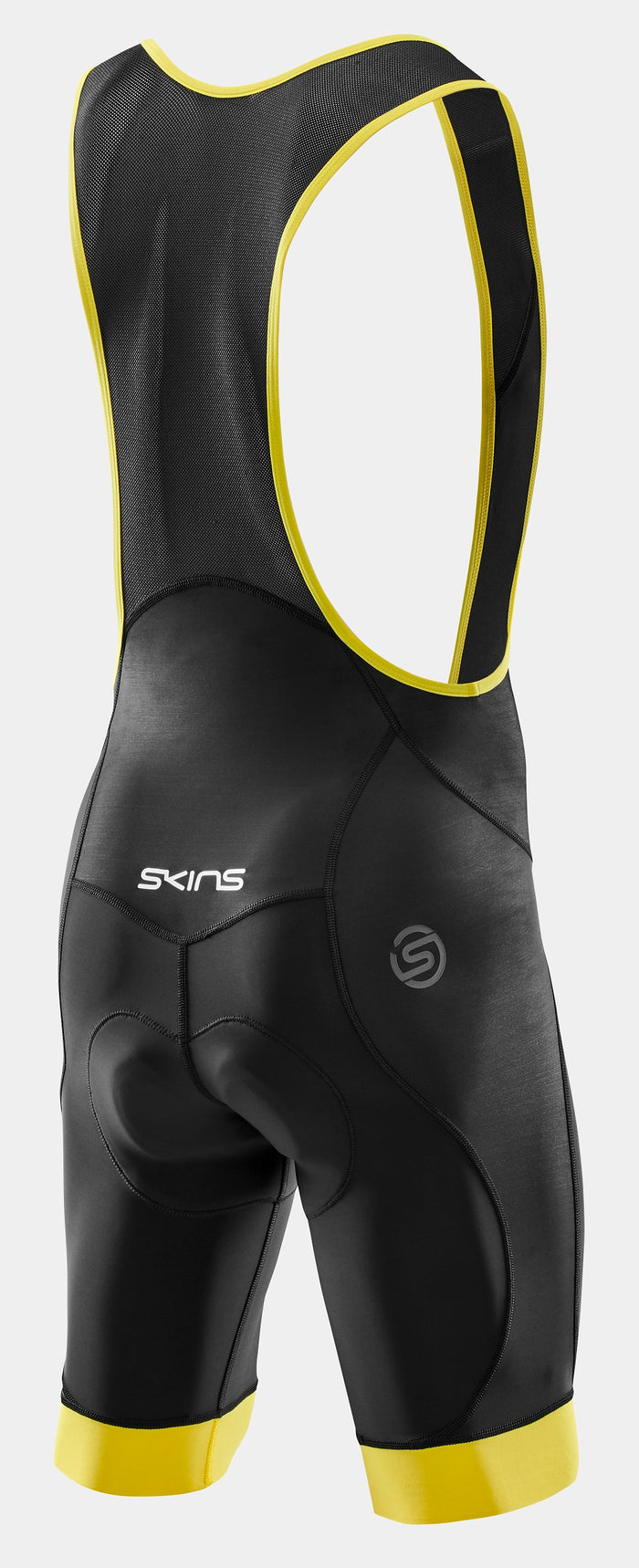 Skins Compression Men's Cycle Elite Bib Short - Black/Zest