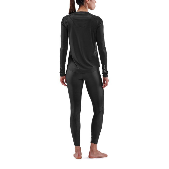 Skins Women's Activewear Long Sleeve Tops 3-Series - Black