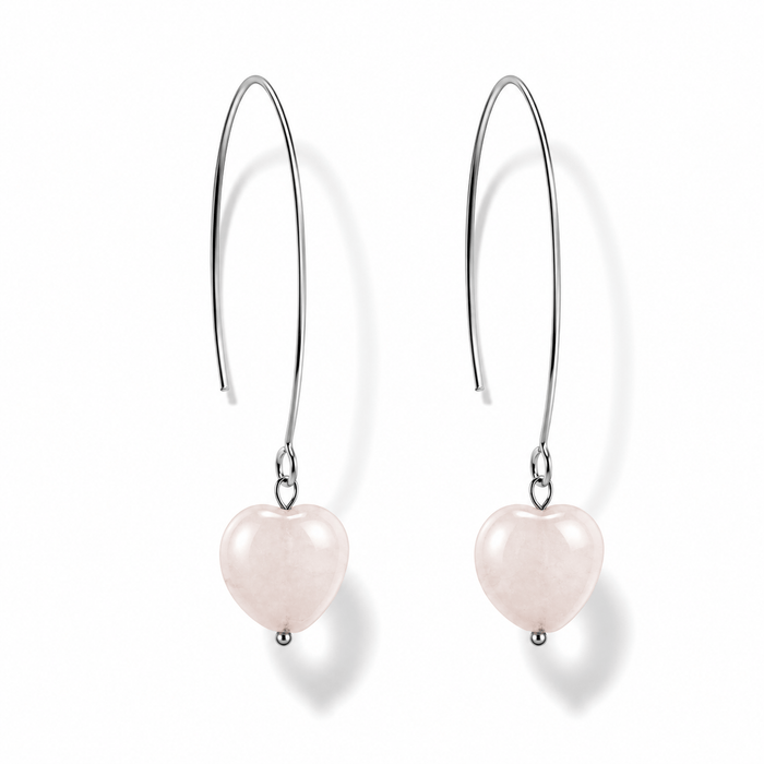 Small Stone Drop Earrings