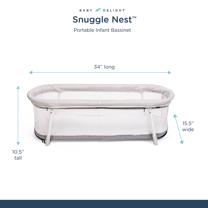 Snuggle Nest™ Portable Bassinet - Baby Delight