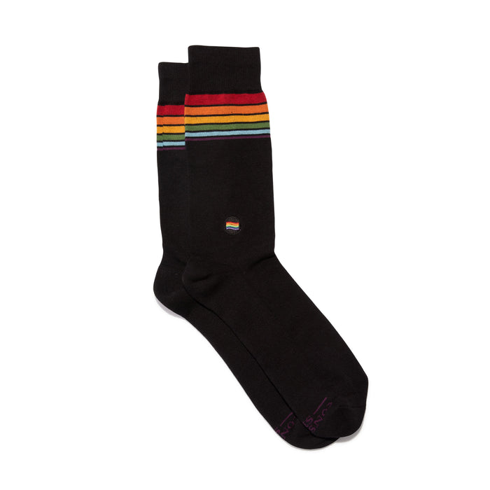 Socks that Save LGBTQ Lives (Select from 9 Designs)