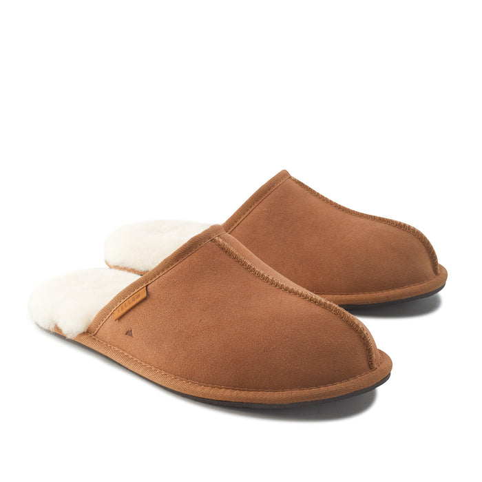 120922-28-SOUVERAIN-02-SOUVERAIN-Men's Slippers-YELLOW-Yellow Shoes