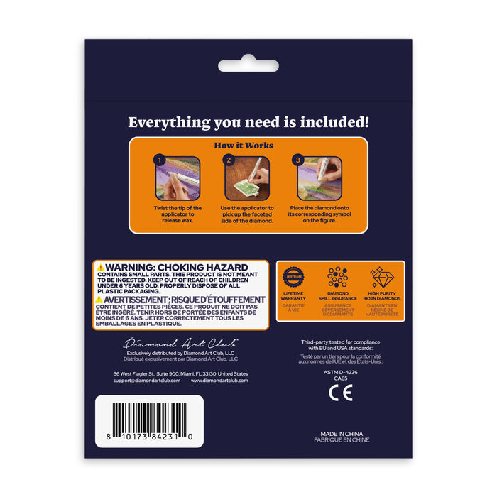 Sparkle Pals™ - Ghostly Hugs - Diamond Art Club DIY Kit