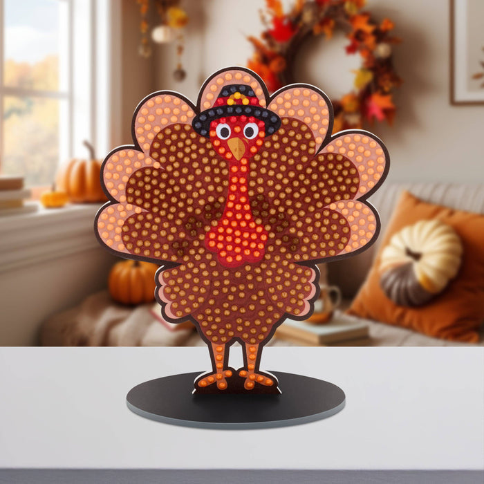 Sparkle Pals™ - Harvest Gobbler - Diamond Art Club DIY Kit