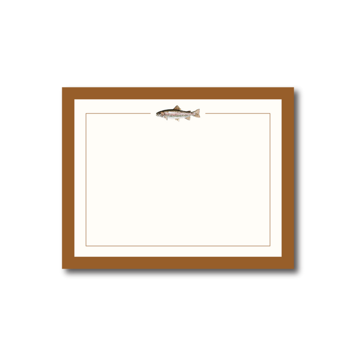 Sportsman Bordered Notecards
