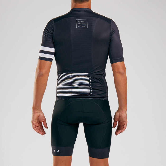 Squadra Men's PRO CYCLE AERO JERSEY - NERO