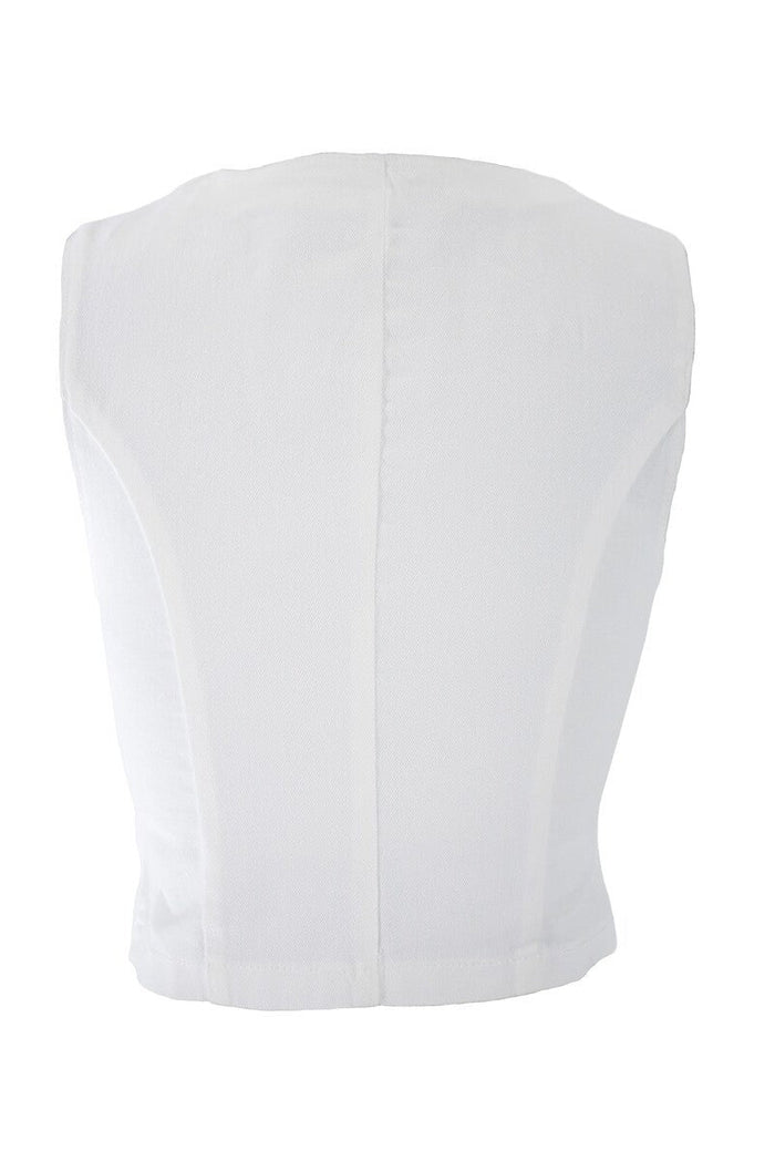 Stretch Denim Vest