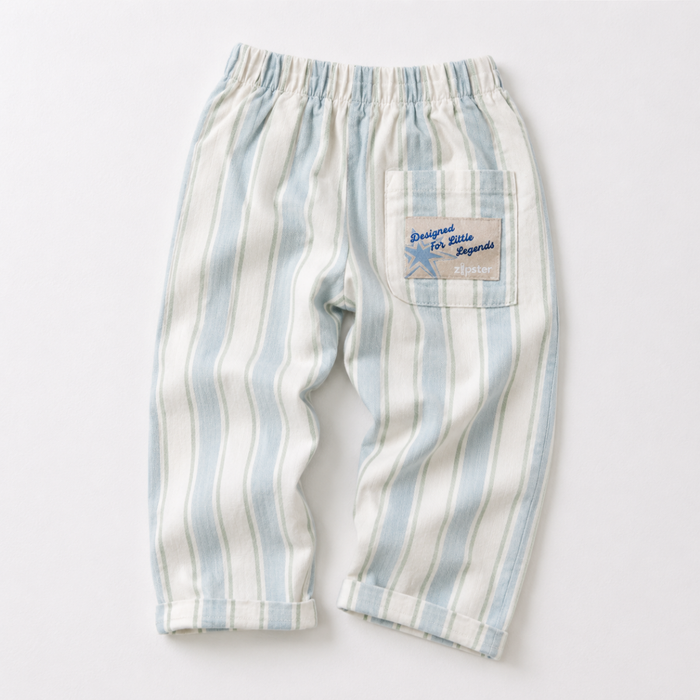 Stripe Adventure Pants Blue
