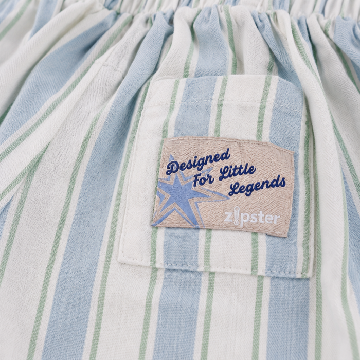 Stripe Adventure Pants Blue