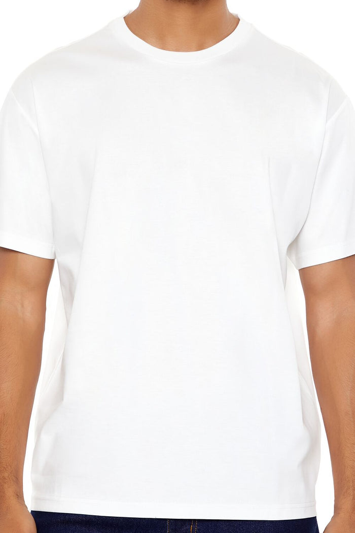 Supima-Blend Cotton Crew Tee