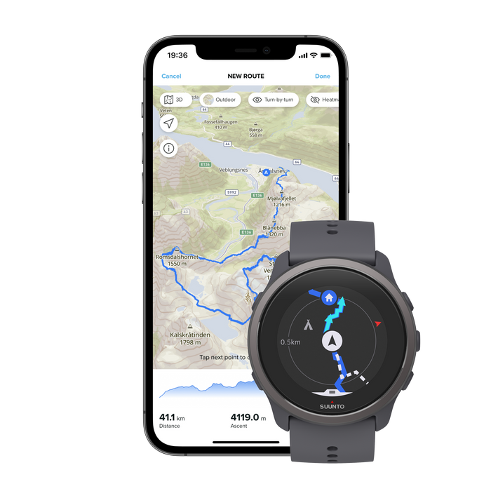 SUUNTO 5 PEAK ZH  - Dark Heather ( SS050750000 )