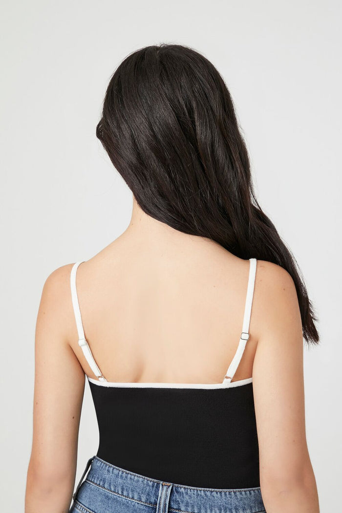 Sweater-Knit Cami Bodysuit