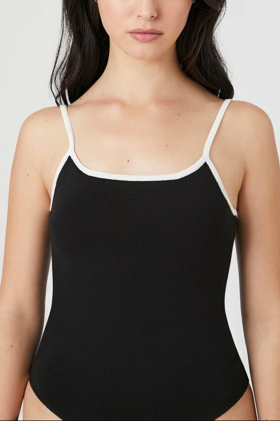 Sweater-Knit Cami Bodysuit