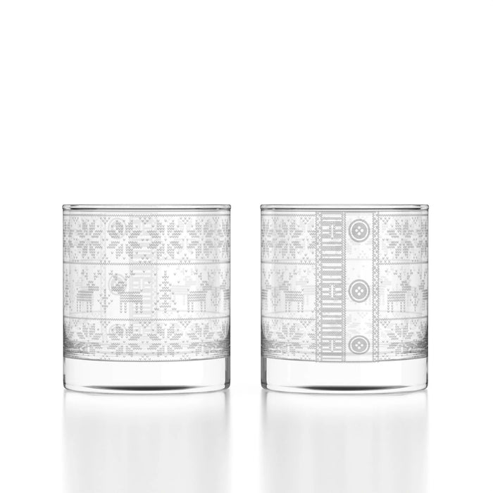 Sweater Rocks Glass - Set of 4