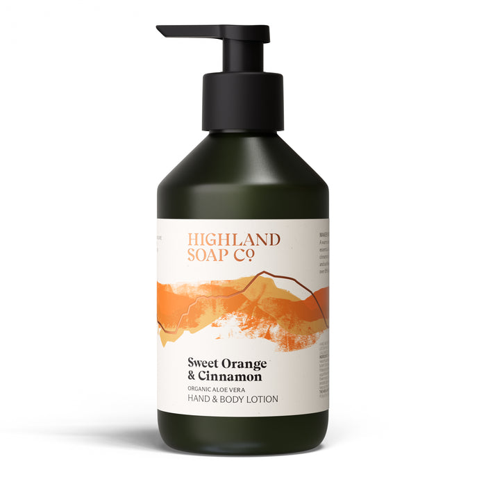 Sweet Orange & Cinnamon Hand & Body Lotion 300ml