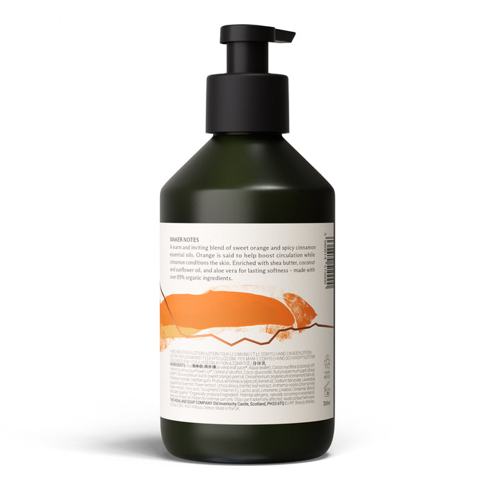 Sweet Orange & Cinnamon Hand & Body Lotion 300ml