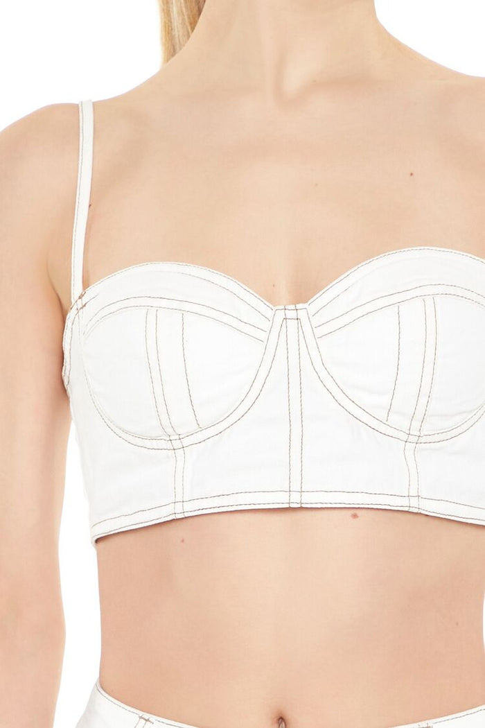 Sweetheart Cropped Cami