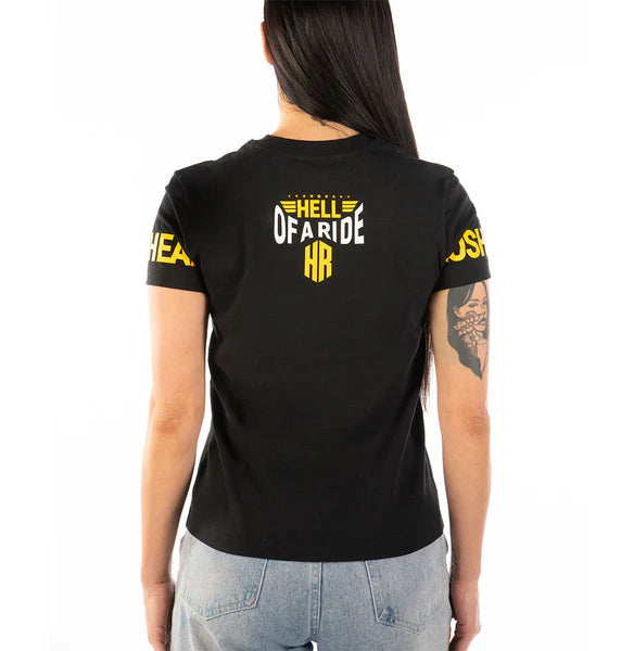 T-Shirt Headrush ‘Tornado Skull’ Femme
